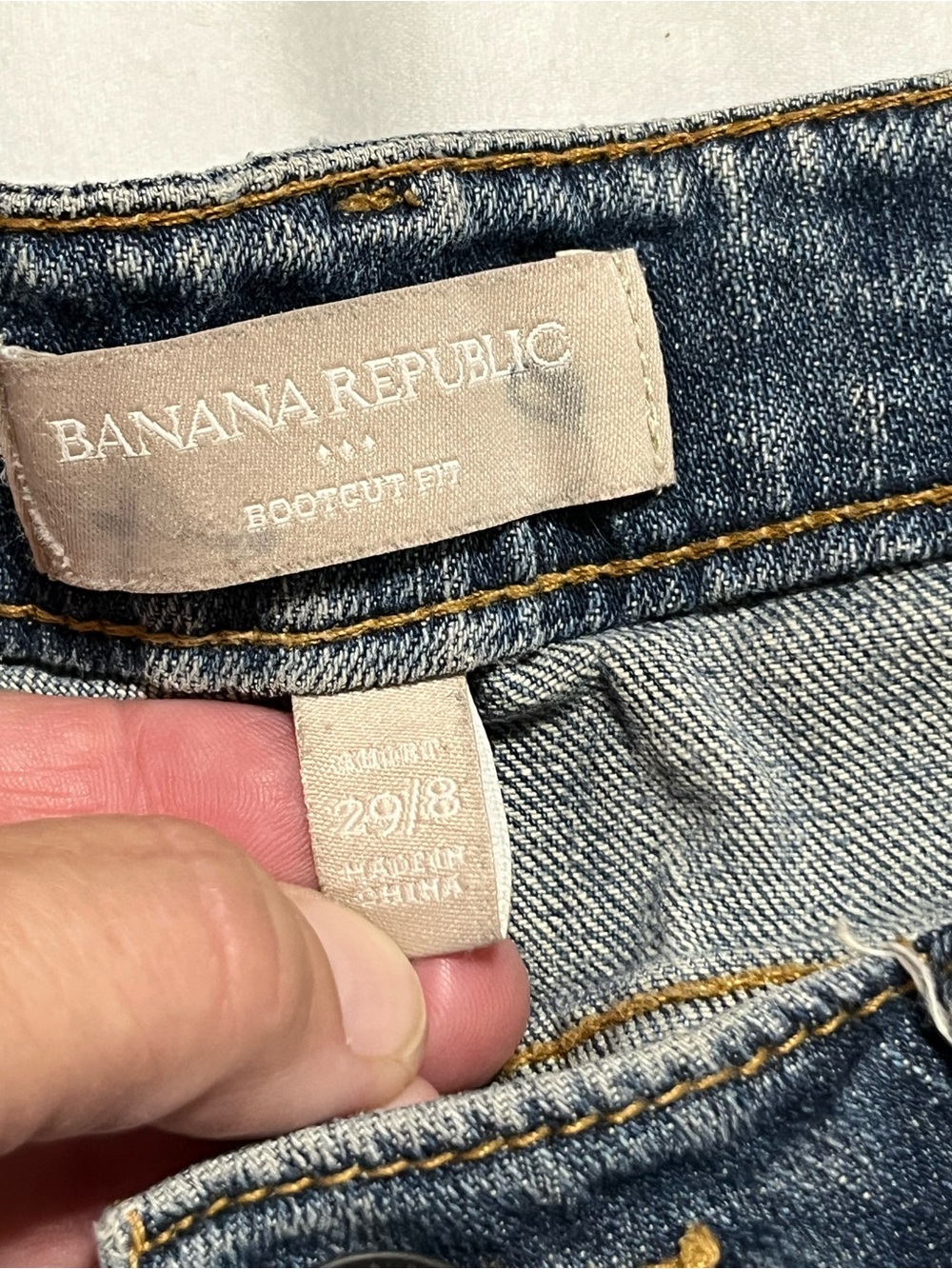 Banana Republic Women's Light Wash Bootcut Jeans